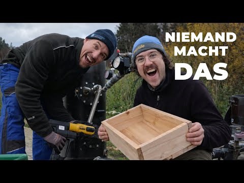 An old heating system becomes a MEGA steam box for bending wood. DIY conversion and upcycling.