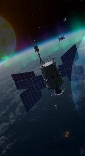 The Day Earth Fights Back 🌍⚡ #SolarStorm #ScienceShorts