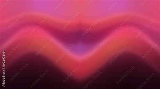 Abstract Pink and Purple Wavy Gradient Background Loop.