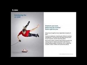 Zebra Symbol LS2208 General Purpose Barcode Scanner