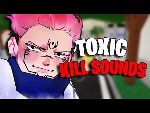 TOXIC CUSTOM KILL SOUNDS | ROBLOX Jujutsu Shenanigans Custom kill sound ids