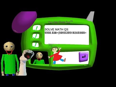 ► Solve All Math Q3 - Baldi's Basics in School Education