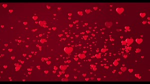 Download Red Loves Particle Video Background for free