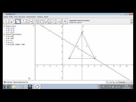 Geogebra, ejemplos básicos de geometría 1..flv