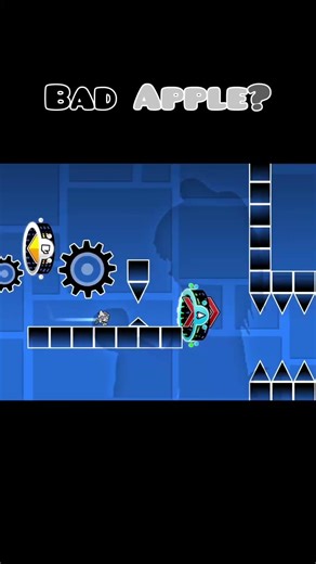 BAD APPLE in Geometry Dash?! 🍎🔥
