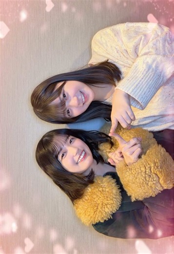 なおまおこチョコ受け取ってくれる？🍫🥺 #バレンタイン #五百城茉央 #冨里奈央 #乃木坂46