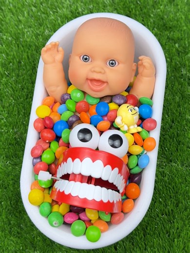 Oddly Satisfying ASMR Slime Bath Experience