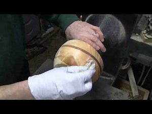 Beautiful Boiled and Bent Cherry Wood Turning