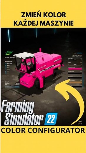Mod na każdy kolor do ustawienia w #fs22 #farmingsimulator22