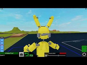 Roblox: Plane Crazy: Springbonnie showcase!!!