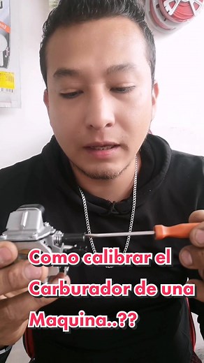 Tutorial: Calibrar el Carburador de Maquinas 2 Tiempos
