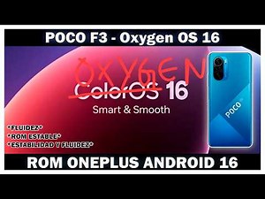 Poco F3 - Oxygen OS 16 DE ONEPLUS ! CERTIFICADO CON GFOTOS ILIMITADO ! QUE BELLEZA !