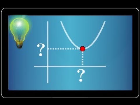 coordonnées du sommet d'une parabole - 3 techniques - polynôme du 2nd degré - première S ES STI 2nde