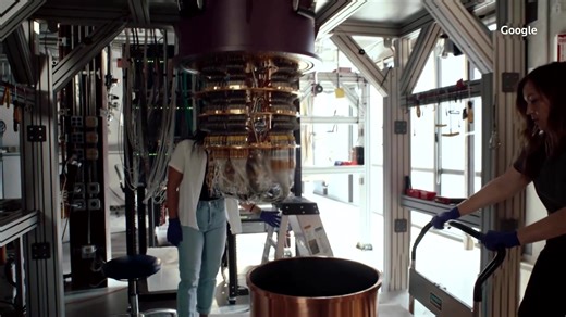 1.2M views · 13K reactions | Google said that it has overcome a key challenge in quantum computing with a new generation of chip, solving a computing problem in five minutes that would take a classical computer more time than the history of the universe https://reut.rs/4gtAsWy | Reuters | Facebook