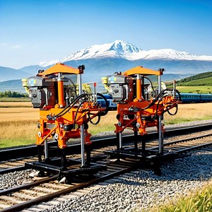 [Hot Item] Gasoline Hydraulic Track Vibratory Compactor Rail Tamper Tamping Rammer Machine