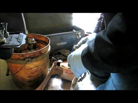 annual oil burner service purge air from zones