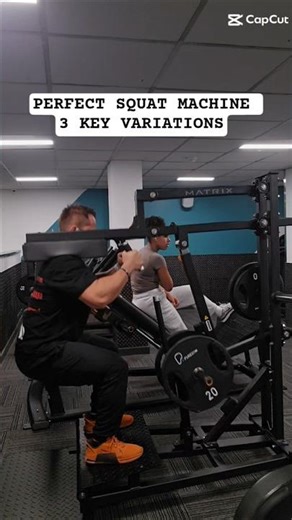 I know why this machine is called perfect squat. Best 3 variations .