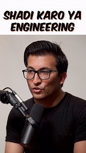 Shadi aur Engineering has something common 🥹 #engineermemes #podcast #parody #funnyreel | Umar Saleem Podcastic