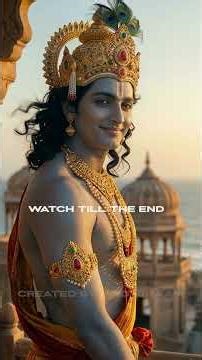 Inside the Lost City of Dwarka – When Krishna Entered the Sabha #bhakti #harekrishna