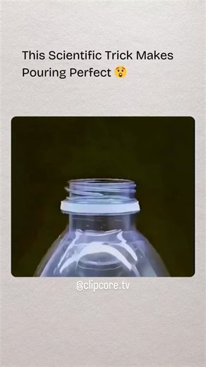 Clip Core TV on Instagram: "Pouring liquids without drips or spills may look simple, but it is actually controlled by fluid dynamics, surface tension, viscosity, and gravity. When you tilt a container at the right angle and bring its lip close to the receiving cup, you reduce air gaps and guide the liquid into a smooth, steady flow. This allows the liquid to follow the edge briefly before breaking cleanly into the cup, preventing messy side drips. Different liquids behave differently. Thicker li
