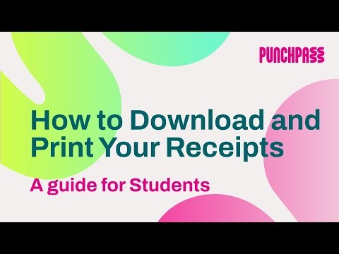 How to Download and Print Your Receipts