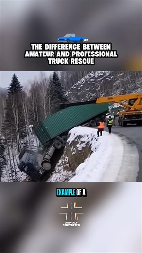 This Is How Truck Recovery Should Be Done #automobile #truckmonster #roadstory