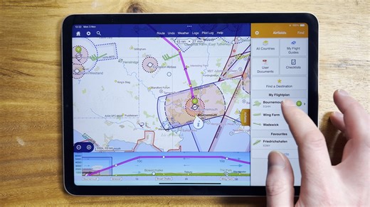 This week Tim shows us how to use the Approach Information page to see QNH, density altitude and wind at an airfield alongside runway, frequency, radio navaid and VRP information. | SkyDemon