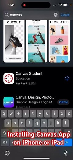 How to Install Canvas App on iPhone 📲 or iPad