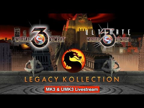 Mortal Kombat Legacy Kollection: MK3 & UMK3 Livestream (Part 1)