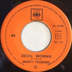 Marty Robbins - Devil Woman / April Fool's Day
