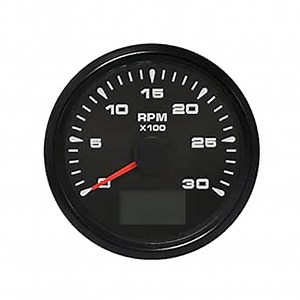 Amazon.com: ELING 85mm 3000 RPM Tachometer Meter Universal with Backlight 12V 24V for Truck UTV : Automotive