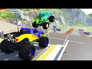 High Speed Jumps&Crashes #21 - BeamNG.Drive