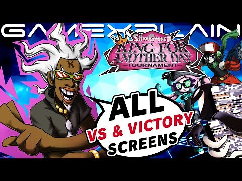 SiIvaGunner: King for Another Day - All Vs/Victory Lines (Secrets and Easter Eggs!)