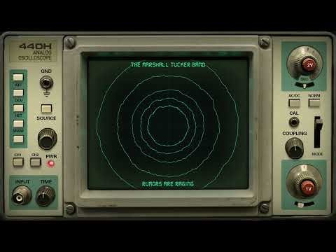 The Marshall Tucker Band - Rumors Are Raging (Oscilloscope Visualizer)