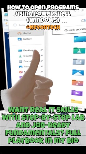 (Windows) How To Start Any App INSTANTLY With PowerShell
