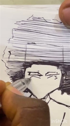 Drawing random anime character✍️satisfying#anime #art