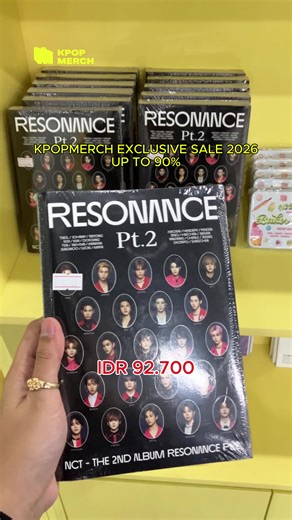 Exclusive NCT Merchandise Sale in Jakarta 2026