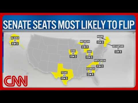 The 9 Senate seats most likely to flip in midterms, ranked