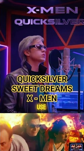 Quicksilver Singing “Sweet Dreams” X-Men Edit (Epic Slow-Motion Scene) #cover #xmen #parodia #xml