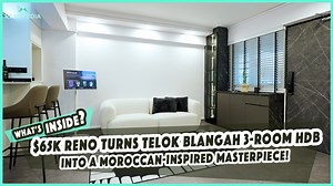 1.2K views · 34 reactions | This $65K renovation of a 3-room HDB in...