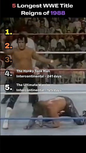 5 Longest WWE Title Reigns of 1988