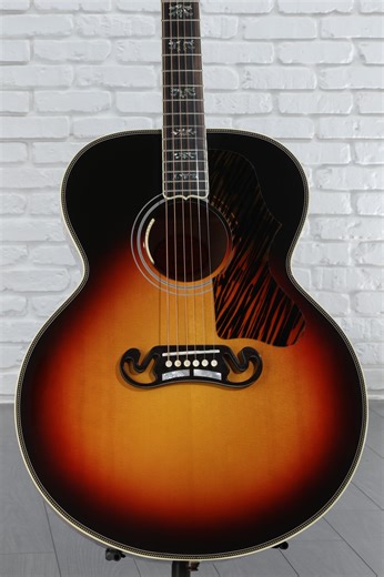 Gibson Acoustic Dealer Select Herringbone SJ-200 Acoustic-electric Guitar - Triburst