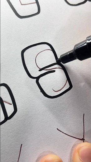 tutorial draw graffiti alphabet A-Z #tutorial #draw #howtodraw