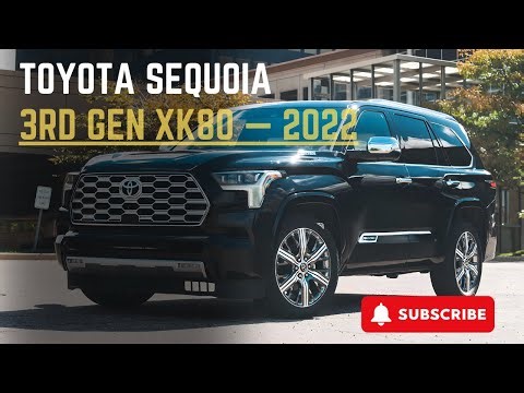New Toyota Sequoia 2022 (XK80) – Power, Luxury & Hybrid Muscle Explained