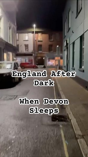 When the Town Sleeps | Late Night Walk in Barnstaple, England
