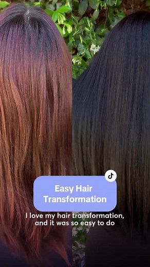Turning heads with this fierce hair color transformation. Radiant Hair Color Kit leaves hair feeling healthy and shiny. 🤩 #dyedhair #diyhair #beforeandafter #haircare #grwmroutine #beforeandafterhair #madisonreedcolor #madisonreed