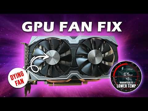 How To Replace A Broken Fan On Your Graphics Card (GPU) - Zotax 1060 6GB AMP!