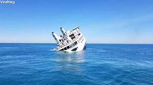 66K views · 446 reactions | Ferry sinks underwater to create an artifical reef | ViralHog | Facebook