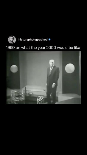 Throwback to 1960: A man’s bold predictions for the year 2000! ✨ | History In Pictures