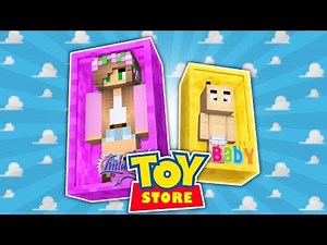 LITTLE KELLY HAS A NEW BABY DOLL?! Minecraft ToyStore